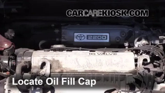 1996 Toyota Camry LE 2.2L 4 Cyl. Sedan (4 Door) Oil Add Oil